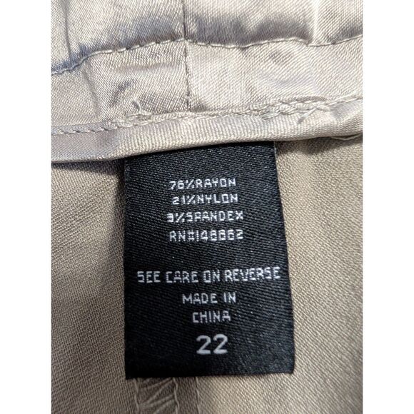 Torrid Camel Relaxed Trouser Pant NWT 22S Millennial Stretch Business Casual - Picture 7 of 9